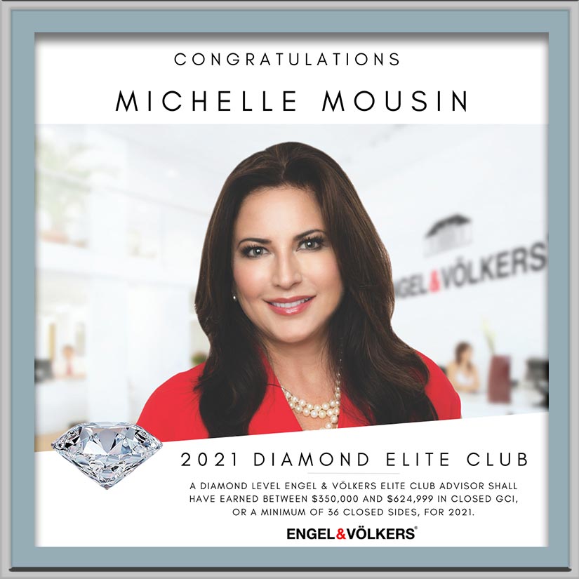 Michelle Mousin: Engles & Völkers – Jacksonville Beach $20 + MILLION CLUB OVER $20 MILLION SOLD IN 2021