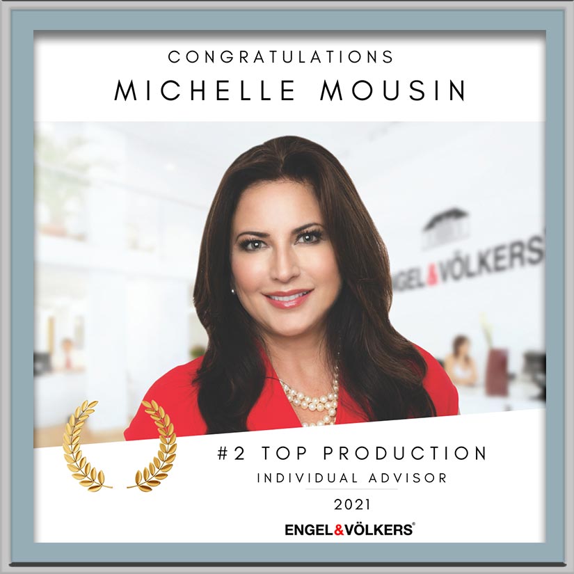 AMERICA’S BEST REAL ESTATE PROFESSIONALS Michelle Mousin: Engles & Völkers – Jacksonville Beach RECOGNIZED AS ONE OF AMERICA’S BEST REAL ESTATE PROFESSIONALS
